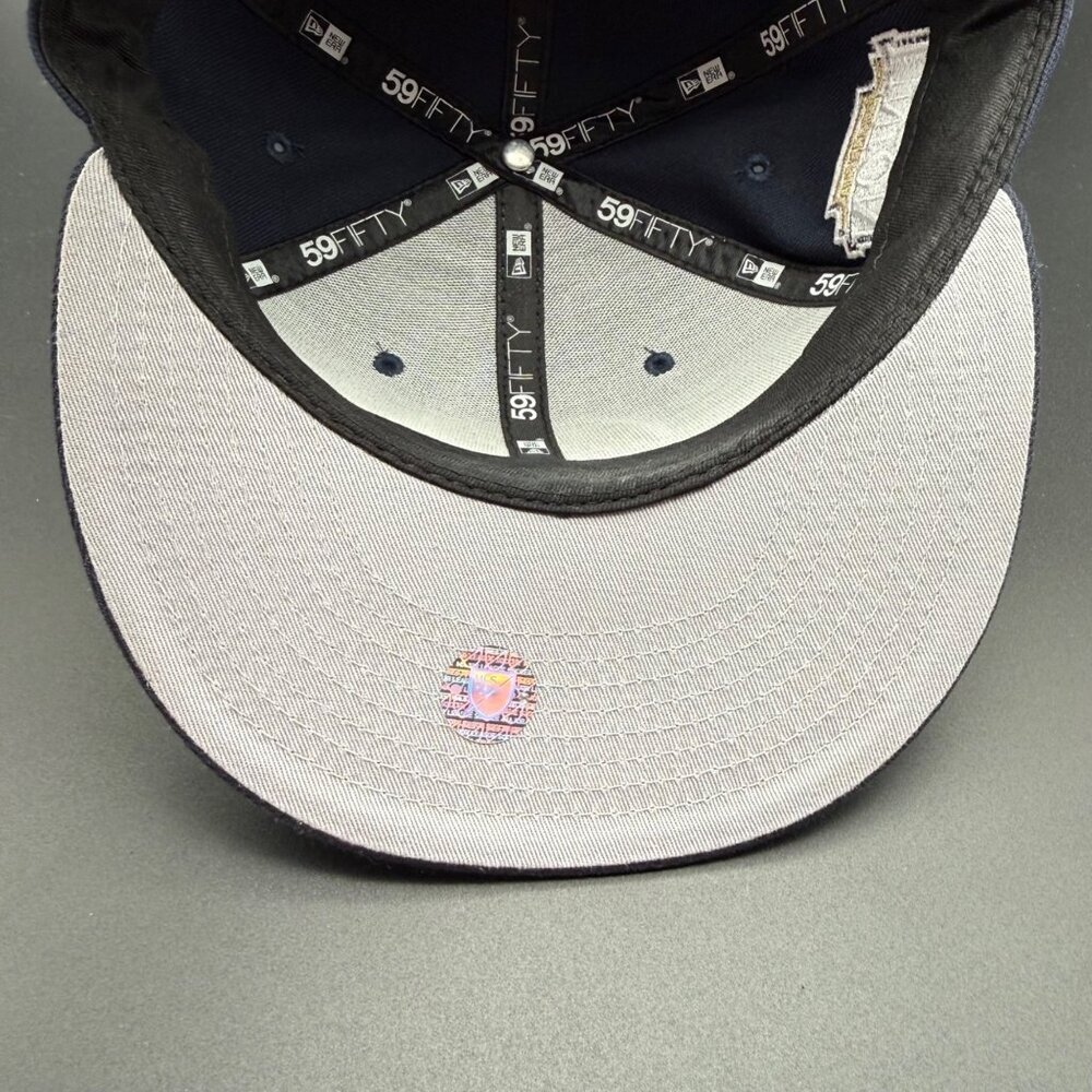 New Era Philadelphia Union Soccer Hat Cap Fitted 7 1/4 MLS 59 Fifty Blue - Picture 10 of 16